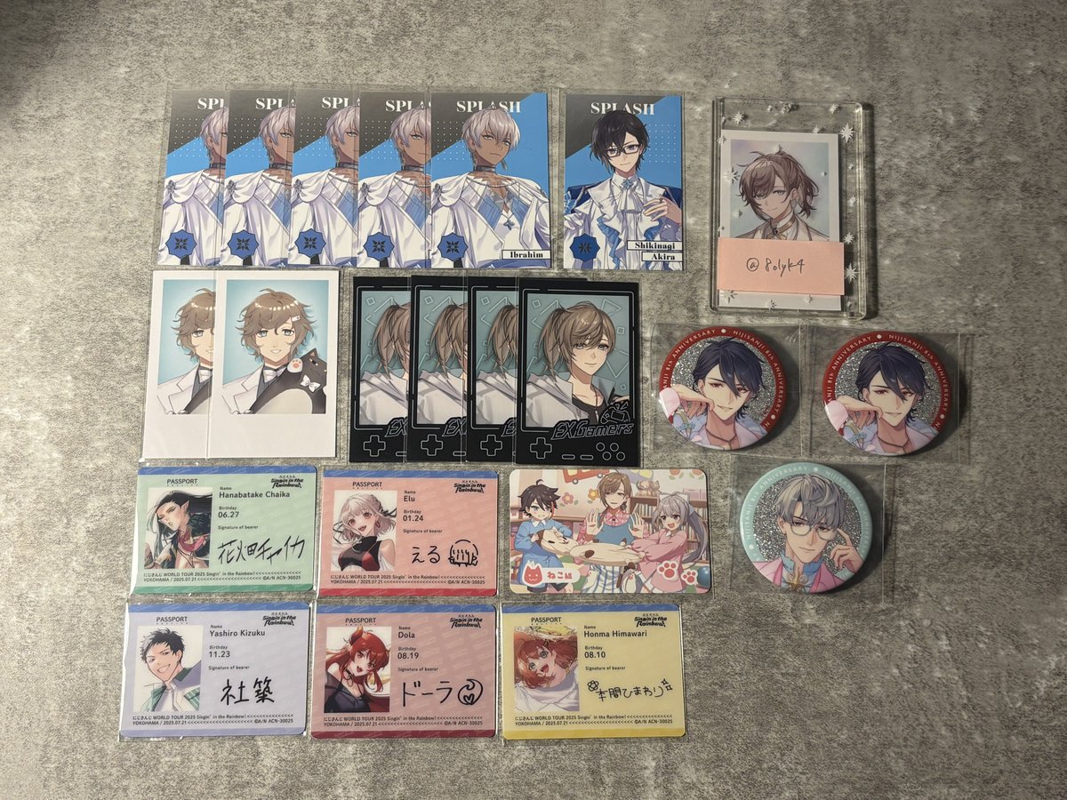 8olyk4's tweet photo. 【交換・買取】にじさんじ 8th メタルカード にじストア 6周年 WORLD TOUR EXゲーマーズ

譲：画像1,2

求：画像3(下段は1点) or 固定ポスト or 定価+送料(定価のないものはご提示ください)

郵送でのお取引となります。
検索からもお気軽にお声掛けください。
ご不快でなければ比率違い可
1枚〜◎ https://t.co/Cg8oCQ2rKf