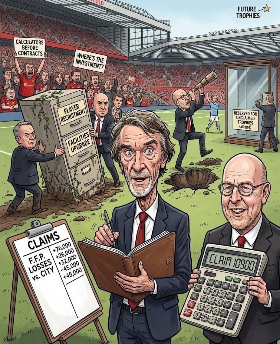 trisulamerah's tweet photo. 🔱 TRISULA WAVE

Manajemen Manchester United ternyata sudah menghitung berapa kerugian klub mereka gara-gara kelakuan city yang menabrak aturan keuangan EPL.

Info ini di dapat dari sumber internal yang bisik-bisik anonim karena memang tidak boleh berbicara ke publik.

Memang rada lain emang manajemen kampang yang satu ini. Giliran ada celah bisa nuntut atau ngeklaim ganti rugi cuan, kalkulatornya langsung keluar paling cepat.
😌

[Sumber: @AdamCrafton_, @TheAthleticFC]