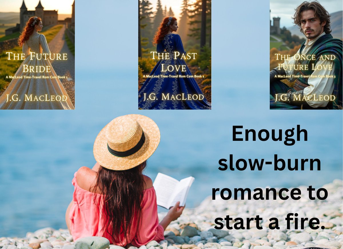 jgmacleodauthor's tweet photo. The Future Bride and The Past Love are Amazon Bestsellers. Grab your copies today for a fun adventure in 15th-century Scotland.
https://t.co/52FsCG8Ohd
#RomCom #Comedy #Fiction #WritingCommunity #Bestselling #TimeTravel #Lighthearted #Romantic #Light #Love #RelationshipGoals https://t.co/iA0H4wkhHt