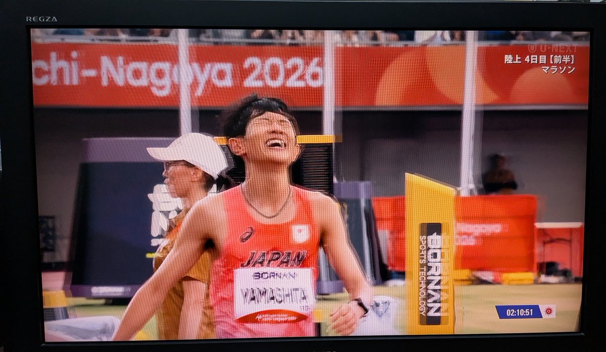 rikupapa48's tweet photo. 男子マラソン
山下一貴選手金メダル！！！ 
イチタカスマイルｷﾀ━(ﾟ∀ﾟ)━!

 #アジア大会 
 #アジア大会陸上 https://t.co/RwXvgnv8Q4