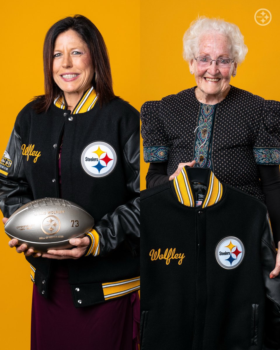 steelers's tweet photo. Officially in the Hall of Honor 🙌 https://t.co/V1HbP2Fbjo