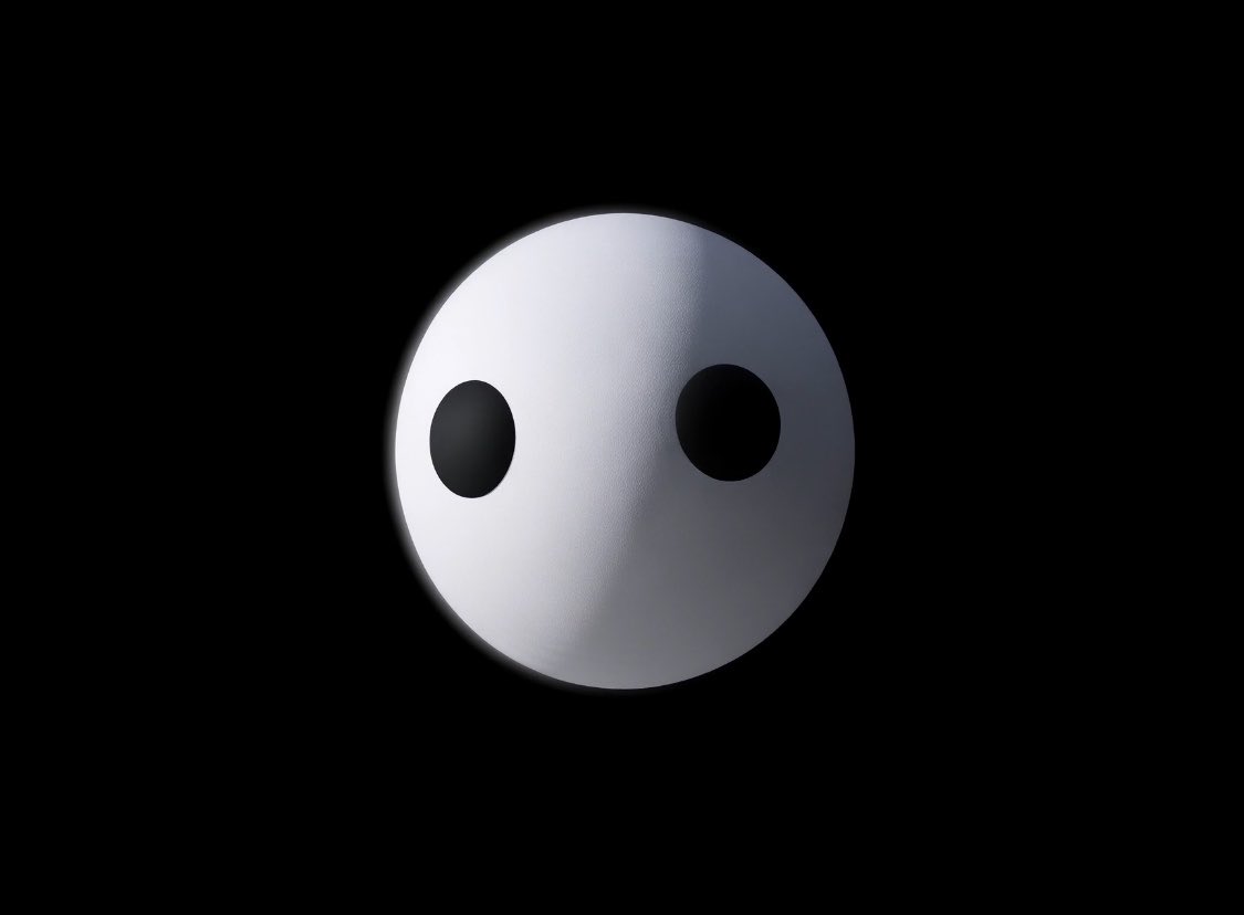 Pandora_1o1's tweet photo. My Thing from 2021. 
She was designed with a light rig around a non-spherical head so that light itself creates her facial expression. https://t.co/k6wBSicj1K