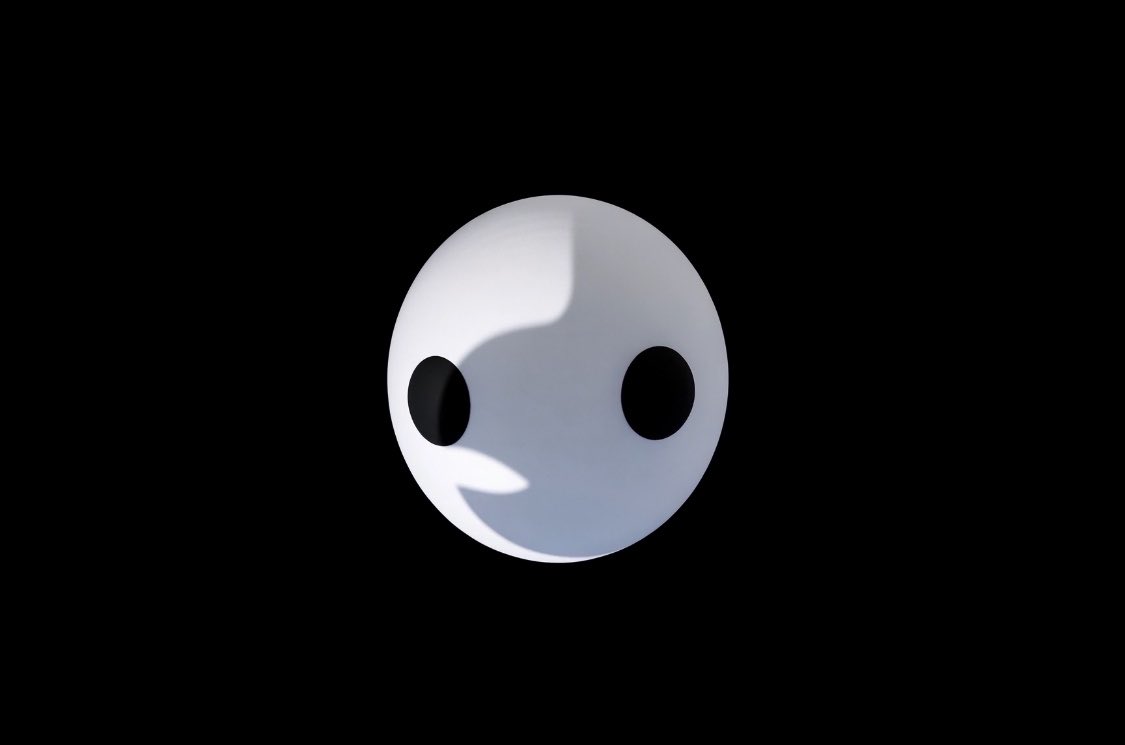 Pandora_1o1's tweet photo. My Thing from 2021. 
She was designed with a light rig around a non-spherical head so that light itself creates her facial expression. https://t.co/k6wBSicj1K