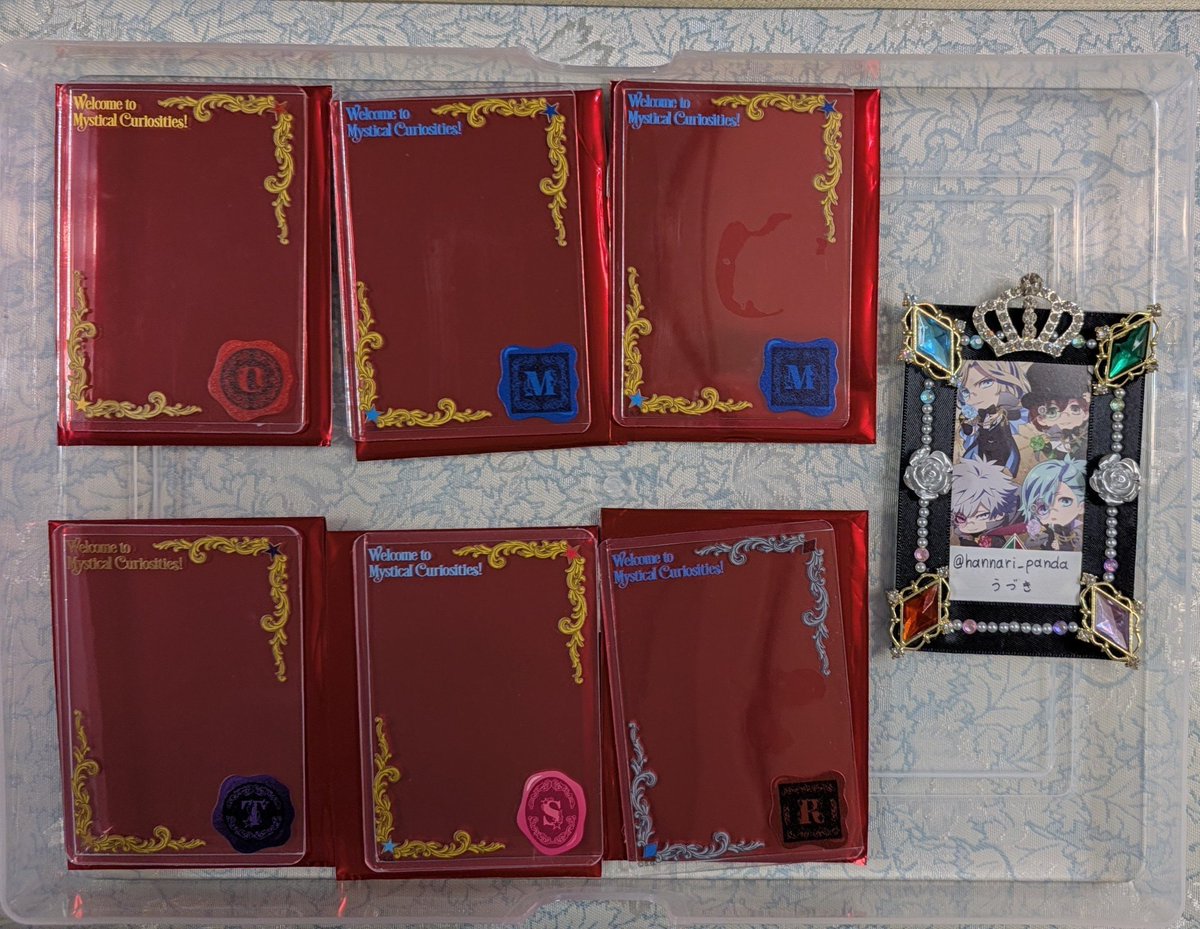 hannari_panda's tweet photo. 【交換･譲渡】うたプリ グラショ GRAND SHOP Mystical Curiosities Ver. MC カードローダー

【譲】音也 真斗 トキヤ 翔 蘭丸

【求】嶺二1
決まり次第 定価(＋送料) 藍 嶺二

✧︎固定ポスト必読
✧︎郵送
✧︎手渡し10月3日(夜),4日(～夕)六本木

検索からもお願いいたします🍀* https://t.co/7lhMmmrf0e