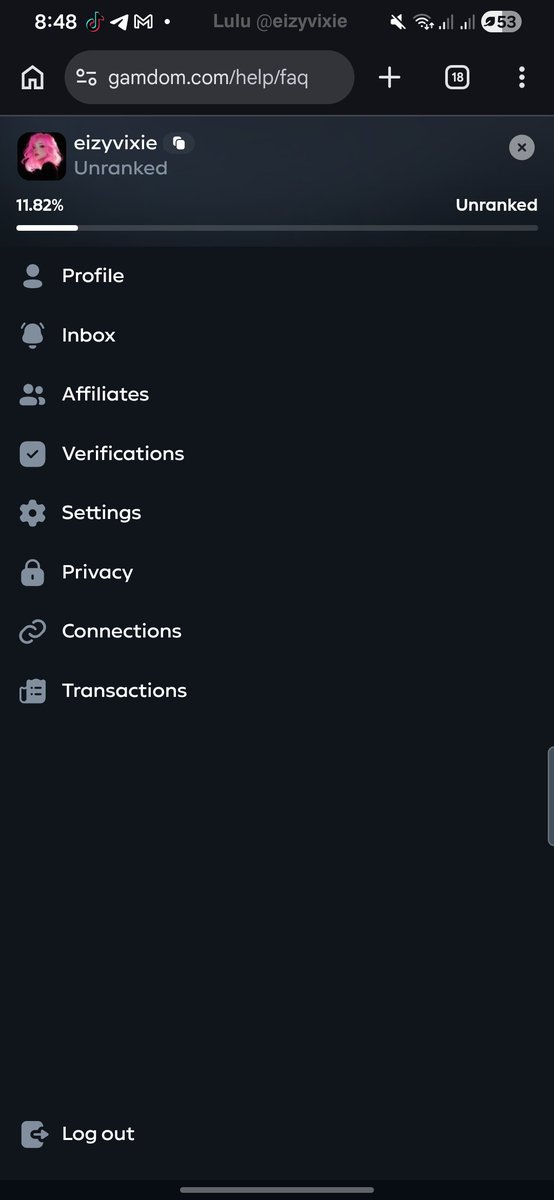 eizyvixie's tweet photo. @mockerbey @Romer @gamdom under code mocker
deposited &amp; wagered

Thanks for this chance, @mockerbey ! Manifestingg! 🍀🤞

uid : 48182034
usn : eizyvixie https://t.co/UEB5TIVWfJ