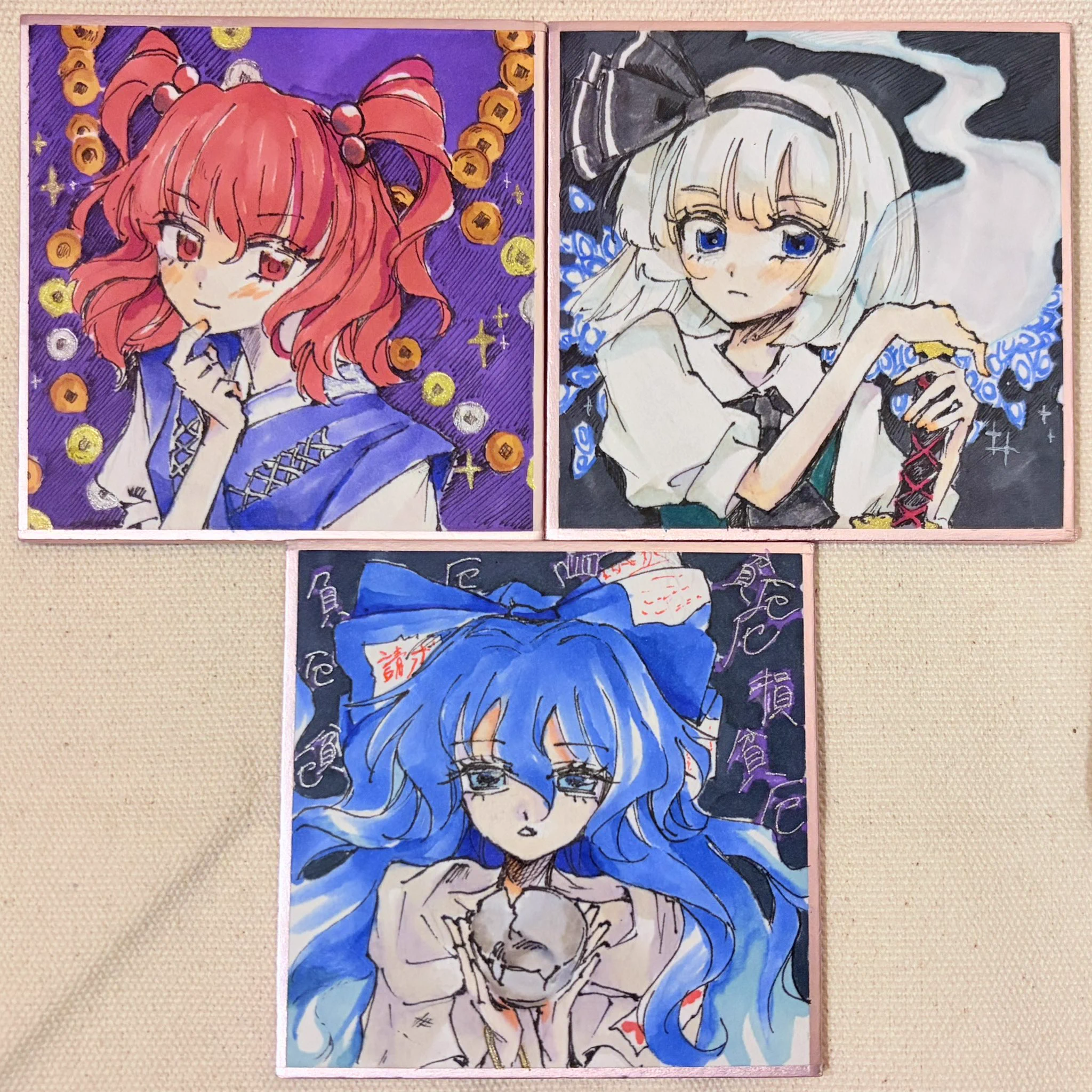 スロダメ　色紙　4枚セット うずみび@秋例す19b on X: 