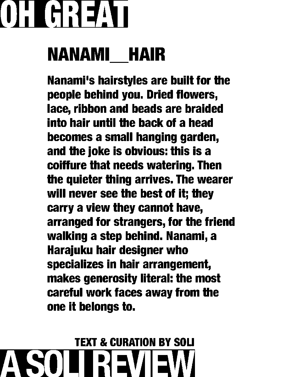 solisolsoli's tweet photo. Beauty that turned back from her owner · nanami__hair https://t.co/WuuQCUejQj