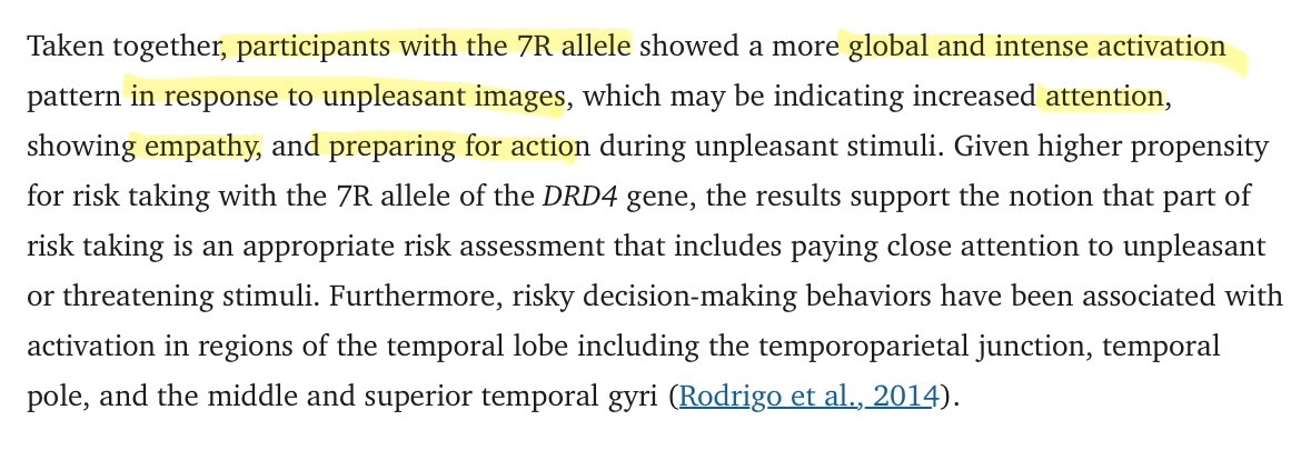 GoodPyre's tweet photo. This may honestly be the “why India is ugly” gene. There’s literally just a gene, or rather an allele, which makes a person very sensitive to stress &amp; stimuli in their environment. Up to 40% of certain White populations have this; most Indian populations completely lack it. https://t.co/8WnlTXosob