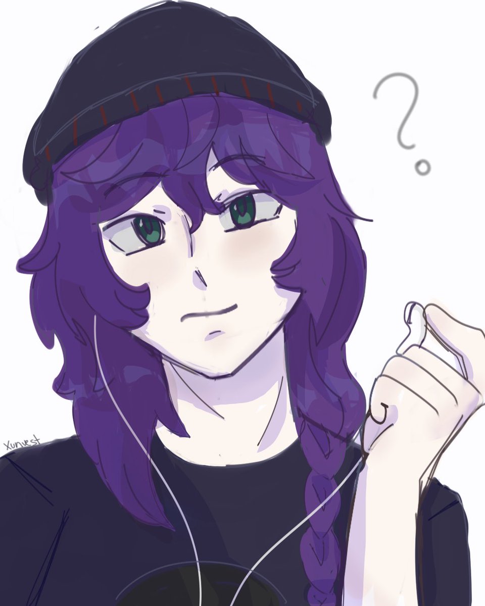 xunvest's tweet photo. @ThomasHans31324 OC art for their bday 💜 https://t.co/HPE03WYdDX