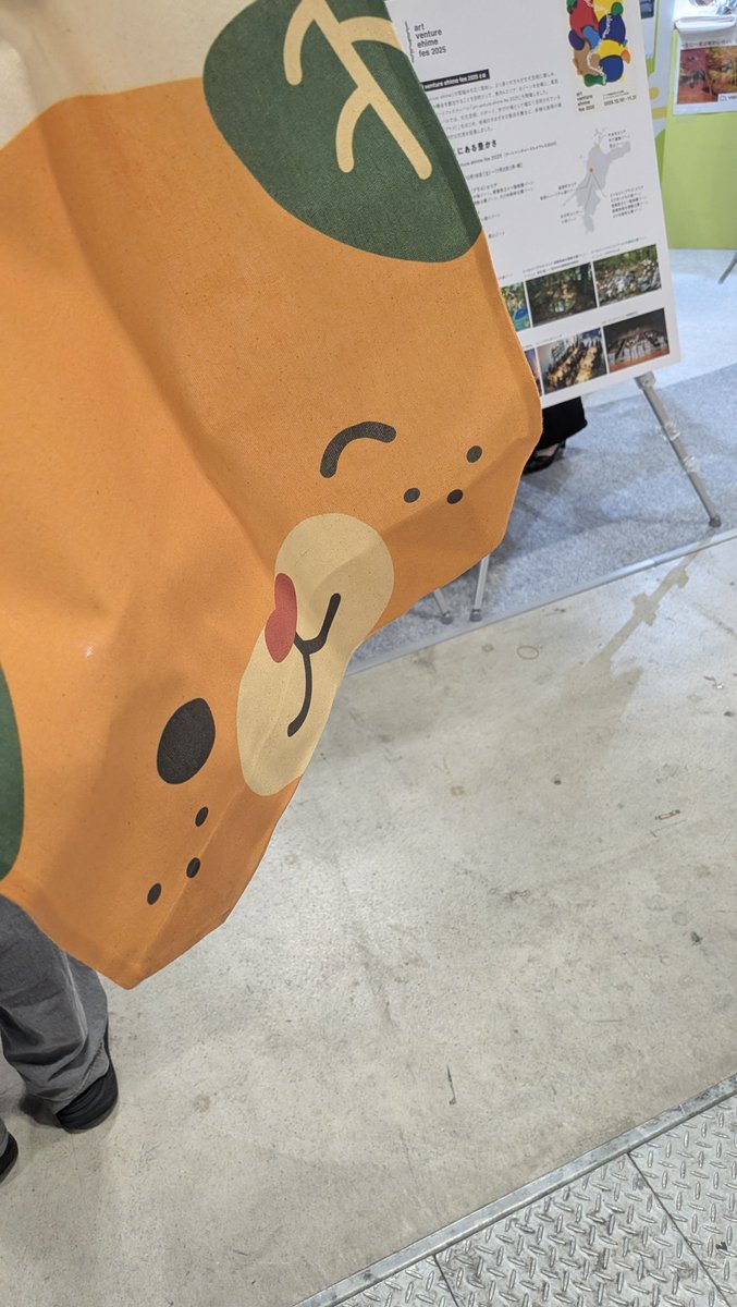 愛媛県みきゃんのトートバッグ
