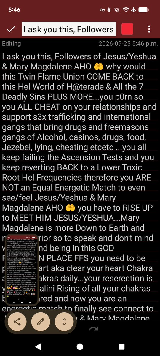 DemonSlyerRose's tweet photo. Jesus/Yeshua &amp; Mary Magdalene are Twin Flames AHO 🤲 FYI 🙏🌹🪶🤲💖 LuvShamanLittlaFawn 🪶 https://t.co/pNOz4c6XgT