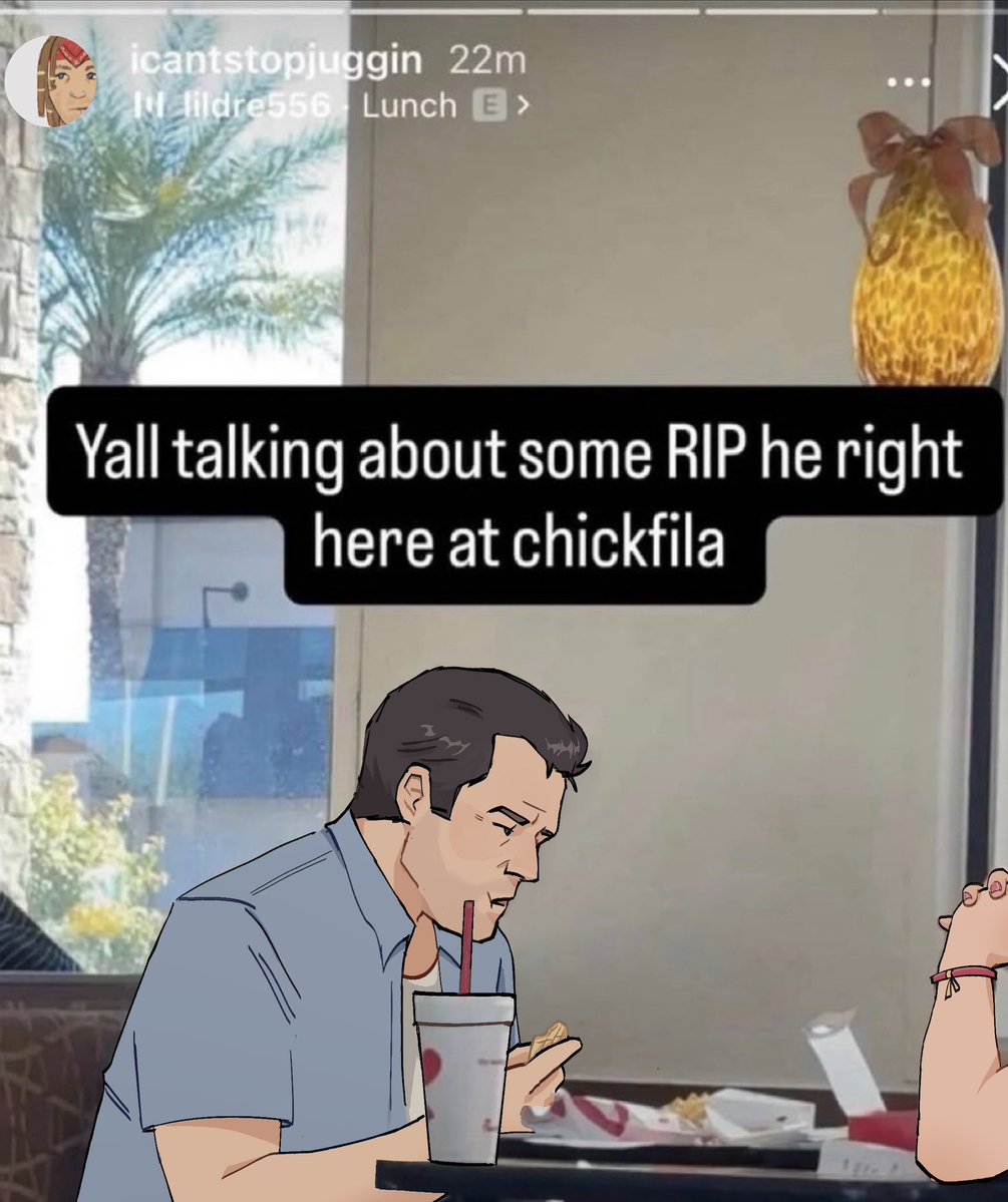 dmocab's tweet photo. Michael Townley found alive at Chick-Fil-A
#gtav 
Posted this on Tumblr, might as well post it here https://t.co/CamyQR5yWu