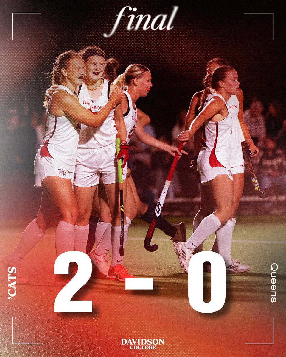 DCFH's tweet photo. #CatsWin!!! 

The 'Cats improve to 6-4 with a 2-0 win at Queens! https://t.co/NzBwRdQtix