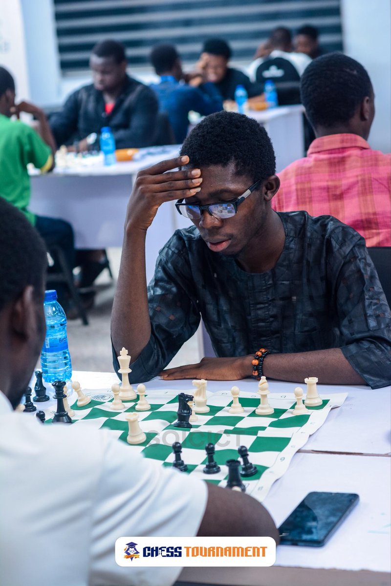 thegiftofchess's tweet photo. Chessboard in Ogbomoso: How a Small Tournament Grew into Something Bigger

Today, students, staff and young people gathered at SQI College of ICT, (@sqicict) Ogbomoso, for a one-day chess tournament. The plan was simple: a board, a room, and a chance to compete, learn and sit with one another. SQI is one of the beneficiaries of chessboards gifted by The Gift of Chess, placed there through our Chief Content Writer, Minkail Olaitan. Somewhere between the opening moves and the last games, those boards became more than a donation. They became a day.

Tunde Onakoya, founder of Chess in Slums Africa, joined virtually from Ghana. Coach Russ, President of Gift of Chess International, was present too. For a while the distance between Ogbomoso, Ghana and the wider chess world did not matter. There was only the board, and people who believed in what it can do.

That belief fits SQI’s work since 2008: making Africa a tech continent, one mind at a time. Technology does not change a continent by itself. Minds do — minds trained to think, build, wait, calculate and live with consequence. 
Sometimes that training is code. Today it was sixty-four squares and a single instruction: think.

Ogbomoso is not Lagos or Abuja. It is a historic city where young people are already building lives, businesses and classrooms the global conversation often misses. A tournament here will not be remembered first for who won. It will be remembered as a gifted board finding a school, a school becoming a meeting place, and a Friday becoming a memory. There was a chessboard in Ogbomoso today. Tomorrow is still unplayed. @Minkailola1