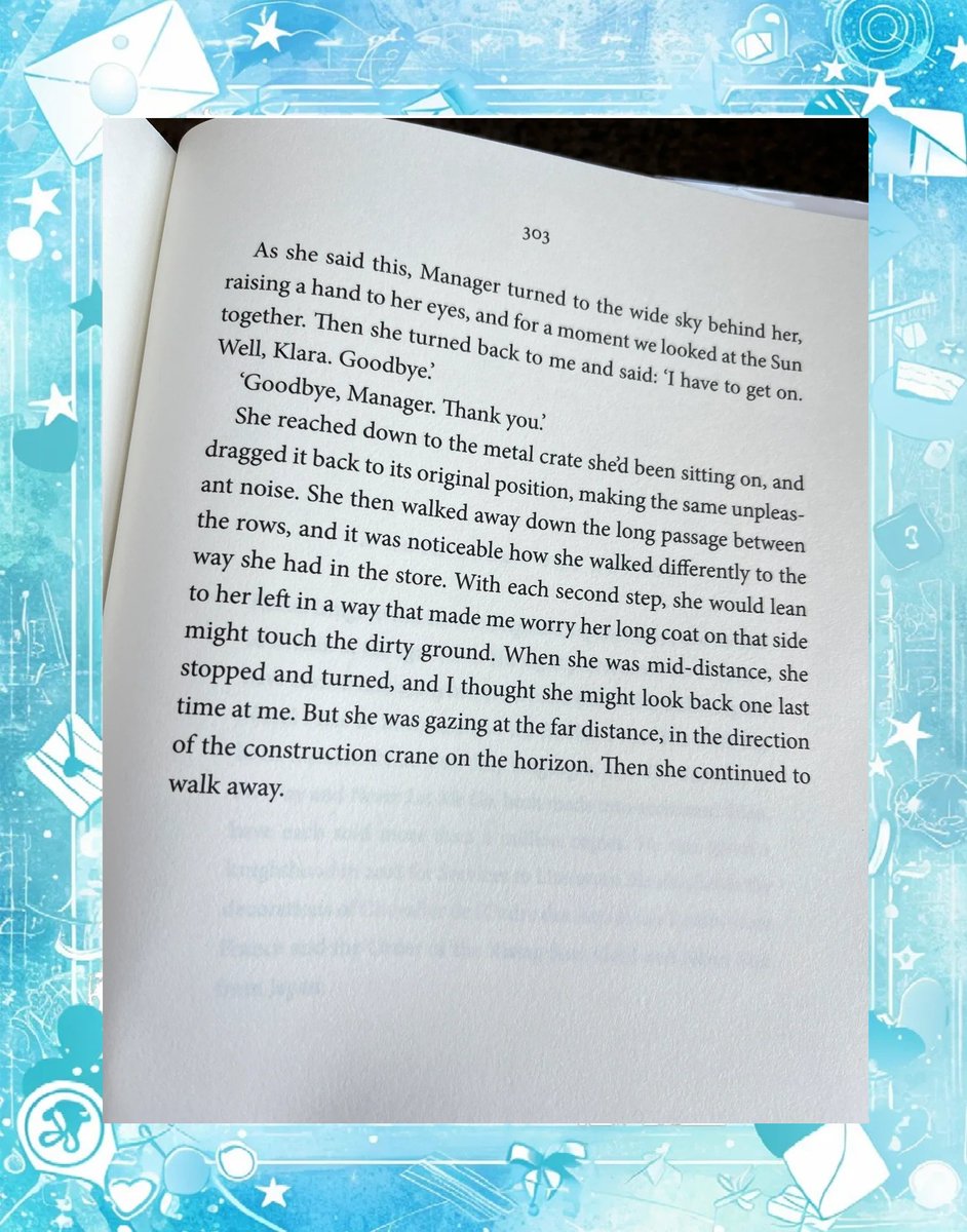 GenaroMoze30g's tweet photo. Just finished reading Klara and the Sun—a tender, thought-provoking exploration of love and humanity that’s been lingering in my mind for days. Highly recommend for anyone who loves stories that make you question what it means to care. https://t.co/KQOROjjmtx