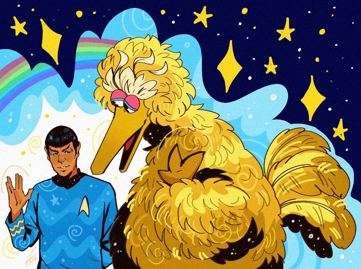 schumisnoopy's tweet photo. draw spock meeting everybody https://t.co/DwL4UjsfKK
