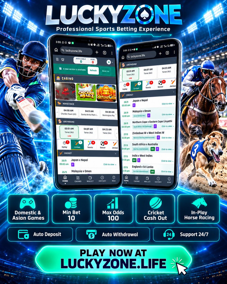 betprofamily's tweet photo. π€ DEALERS & AGENTS WANTED
Work with us on share or commission.
Get your BetPro ID or partnership details:
π² https://t.co/UZdp5z1gLK
https://t.co/QwDy7PvqKE | BestBet9 | Mama Exch | Betfair
#BPEXCH #BestBet9 #MamaExch #Luckyzone #Betfair #BetPro #DealersWanted #AgentsWanted https://t.co/7cXrzYXfYT