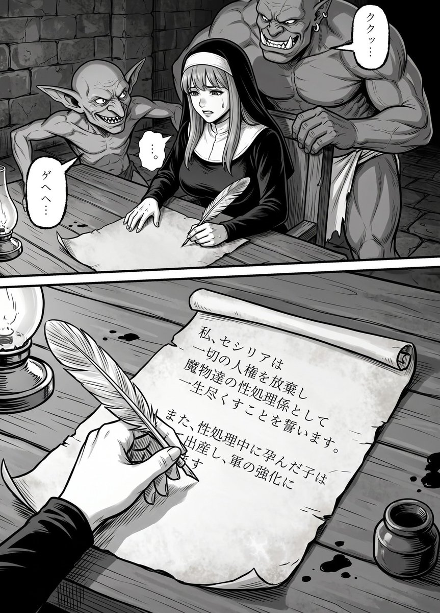 malaiet's tweet photo. 拝啓、お母様。私はゴブリンと結婚することになりました (1/8) https://t.co/wjs8Xg3Sz9