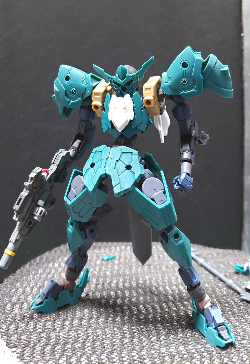 tS2CtwZi2iniBoI's tweet photo. 続・海賊😏
基本メニュー＋アームユニットぶったぎった肩＋マスクの上一部カット。
  …さて、ココからどうしよう🤒 
#30MM #30MLで遊ぼう https://t.co/Wuc89ya2Sm