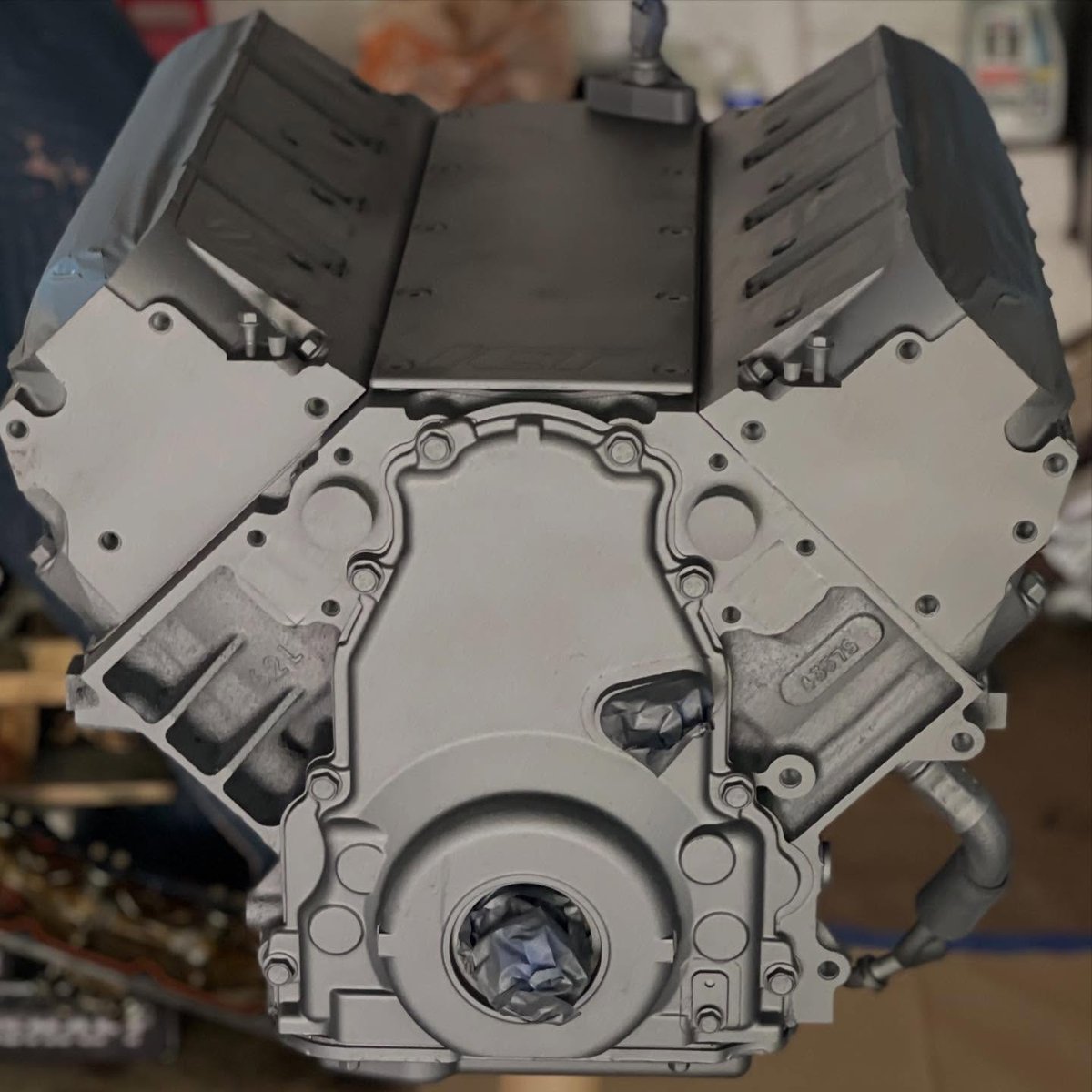 laylathompsonng's tweet photo. First full engine Cerakote job. My passion is pushing limits and thinking outside the box. As car show builds continue to evolve, so will we. I plan to offer this service in Atlanta soon, starting with new engine builds. Cerakote: Tungsten. Message https://t.co/51yP26GEJN