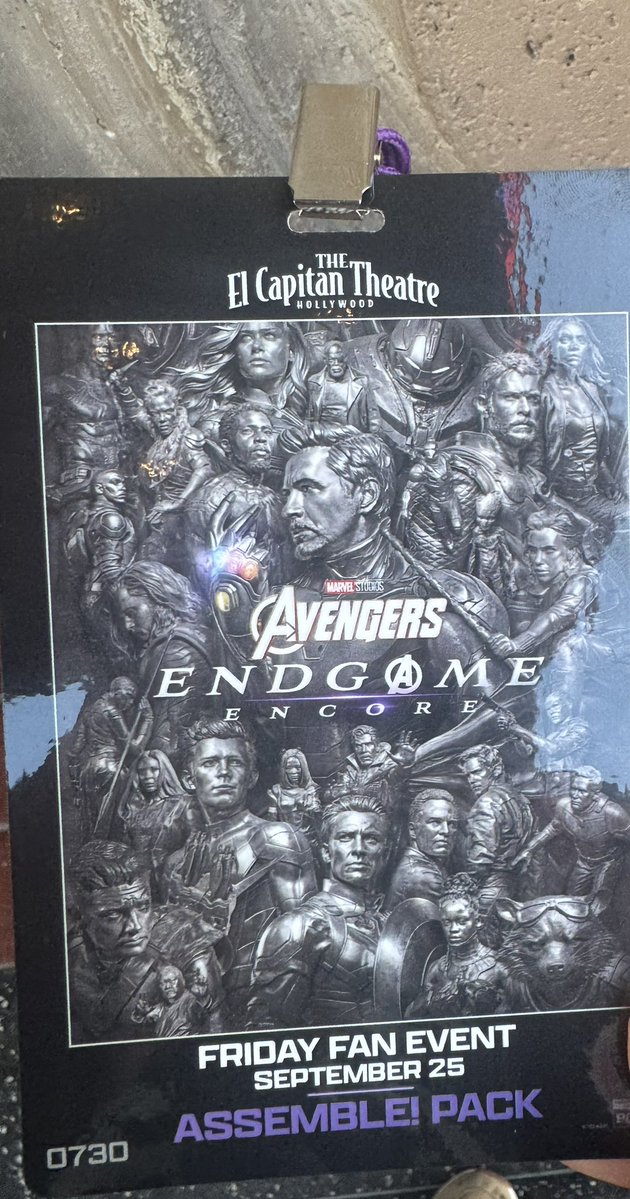 OreoPaul83470's tweet photo. @Yxrrxx @ProjectHurts I have came with a update I just got my badge and I noticed this signed out of the theater I’m going to so I hope we see something crazy here tonight https://t.co/OD8PTVyqf9