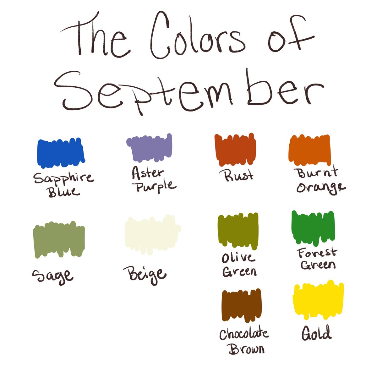 brooklynhillrc8's tweet photo. My next newsletter, “Colors of September and a New Calendar! ”, is coming Wednesday. Subscribe to receive it and stay updated on everything I’m creating. https://t.co/kGdwsieJM3