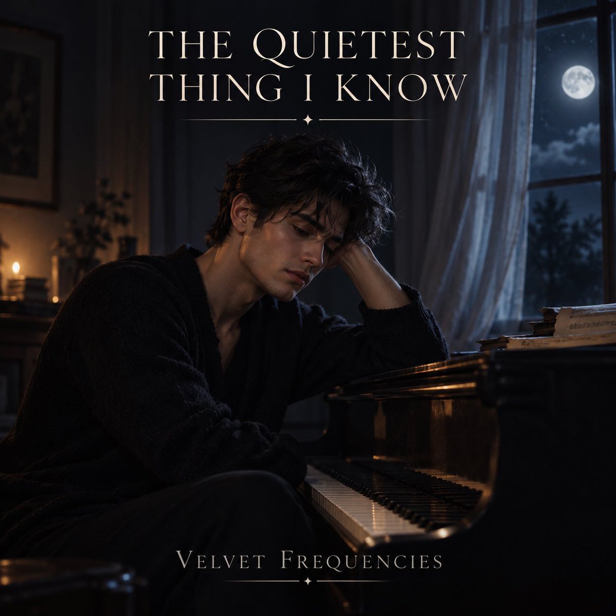 VelvetFreq's tweet photo. Some songs grow louder. Ours grows closer.
THE QUIETEST THING I KNOW
A voice. A piano. A room full of everything left unsaid.🤍
🎙️https://t.co/AG6GXD00En
Copyright 2026 Velvet Frequencies. All rights reserved.
#VelvetFrequencies #Nocturnal #ChamberSoul #ArtPop #VFEntertainment https://t.co/jwGVl0frNH