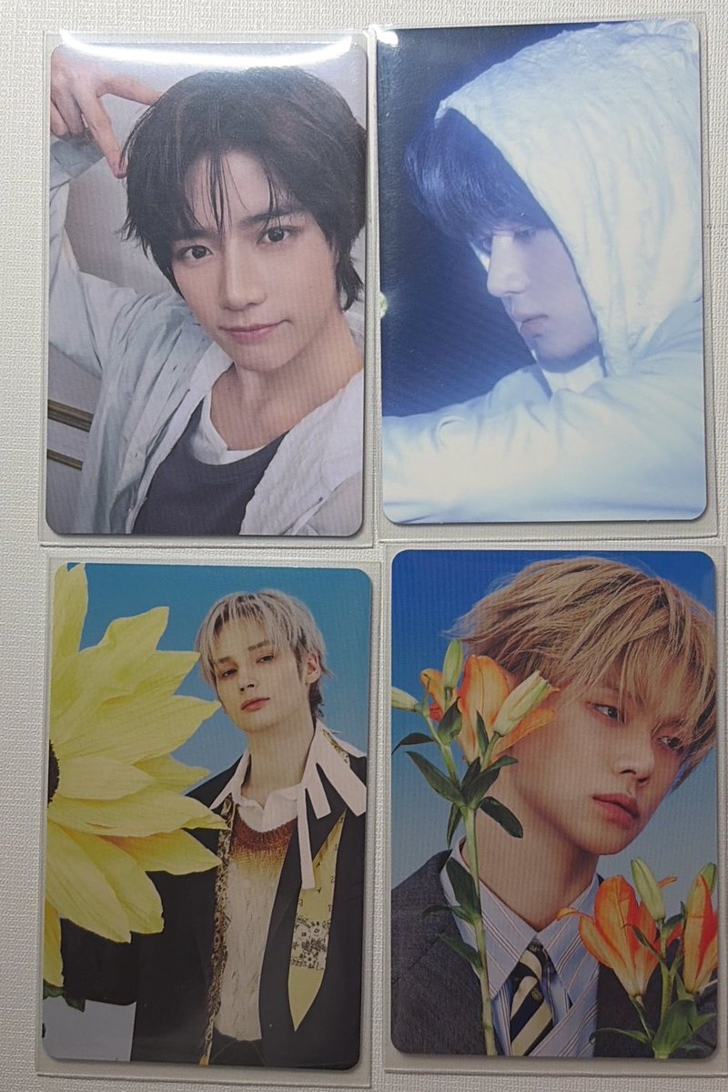 sbtzyj263's tweet photo. TXTトレカ交換 TXTセツナハナビポップアップ

譲》画像1, ヨンジュン、ボムギュ、ヒュニンカイ

求》スビン（画像2）💓のスビン激求です‼︎

📮郵送発送,同日発送希望です。

お気軽にお声がけください。

#txt交換　#txt https://t.co/O1tLH0aVdk