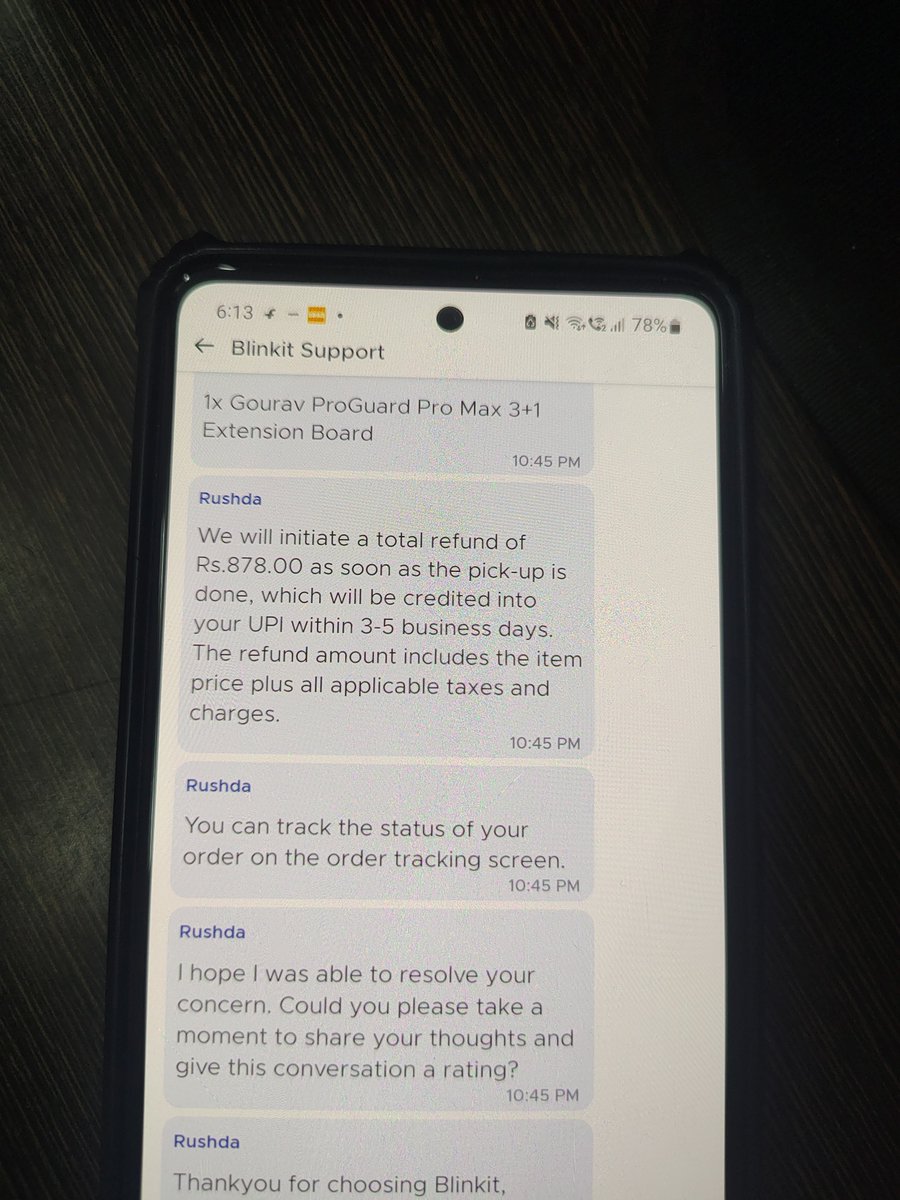 rajs266's tweet photo. @letsblinkit @blinkitcares @blinkitCOMPLAIN @jagograhakjago it takes few sec to debit but taking more than 12 days to return! Unable to share which error is it or any proof,chat support endeds without my concern. I need the proofs here in public domain of errors &amp; repayment https://t.co/iO0x9BpsCo