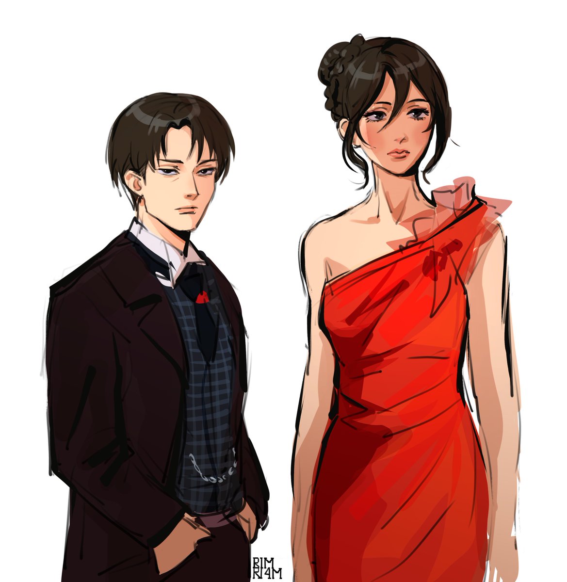 rimri4mm's tweet photo. some more aot x hunger games sketches but with mentor levi this time https://t.co/RjQElAQF3J