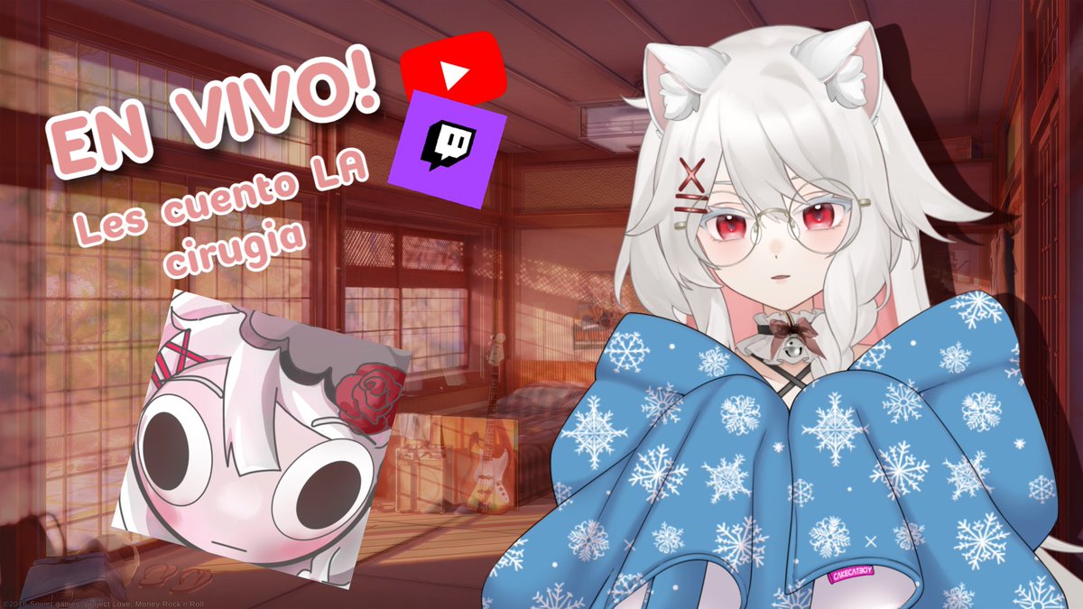 Adallya_'s tweet photo. 🔴🟣EN VIVO TWITCH Y YT! ➡️🔗 https://t.co/nDwahFlIWe

Para q dejen de preguntar cuándo me operé >:C

#Vtuber #VtuberES https://t.co/hEnJV0Z9gc