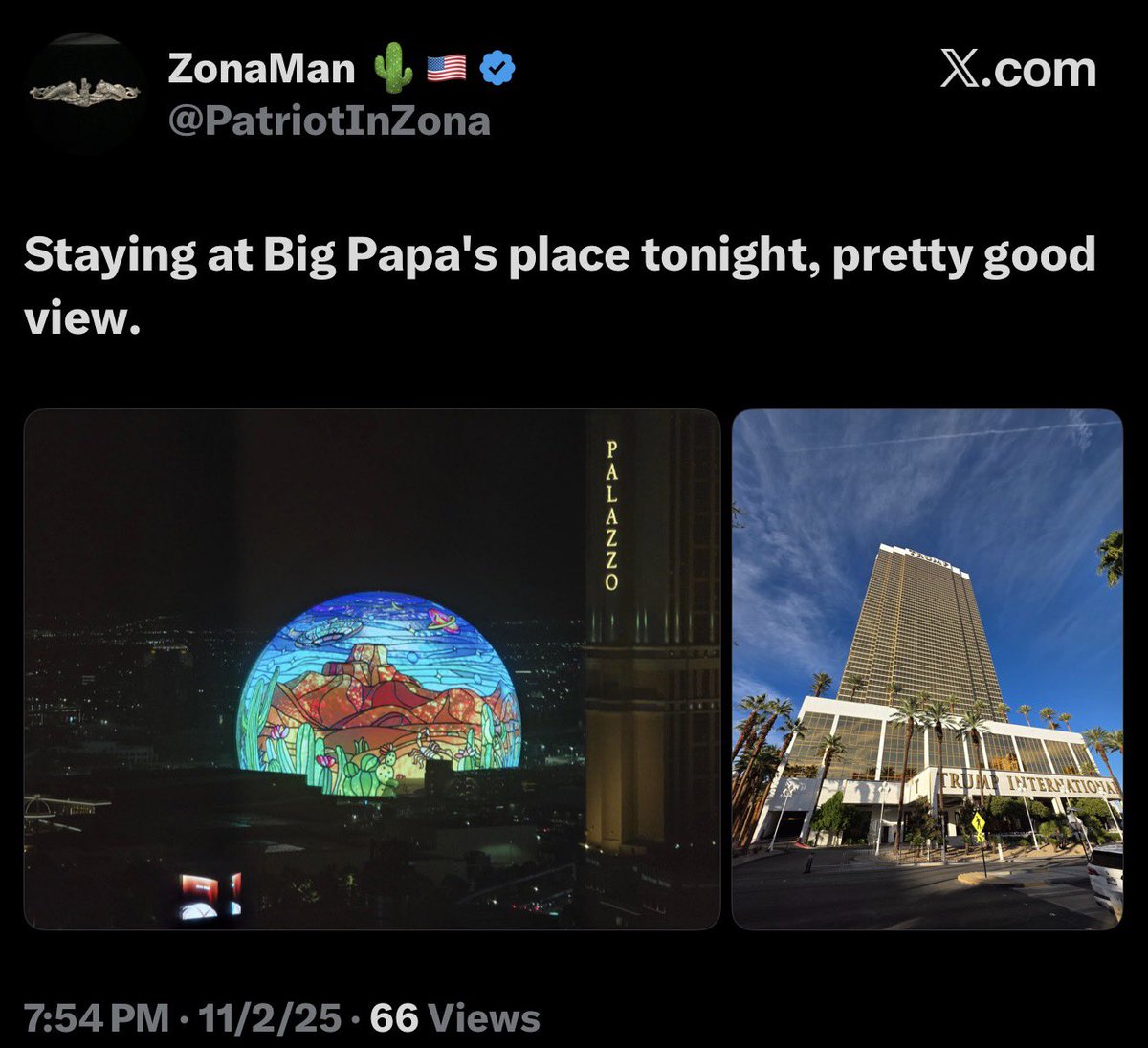 RyanShead's tweet photo. This @PatriotInZona thinks he’s a patriot. 😂

He literally refers to Donald Trump as “Big Papa” and has the audacity to say something to me.

Ole Billy-Bob here is nothing more than an embarrassment to Arizona and his mother. 

…he also doesn’t know what ‘traitor’ and ‘commie’ means. 👀😬