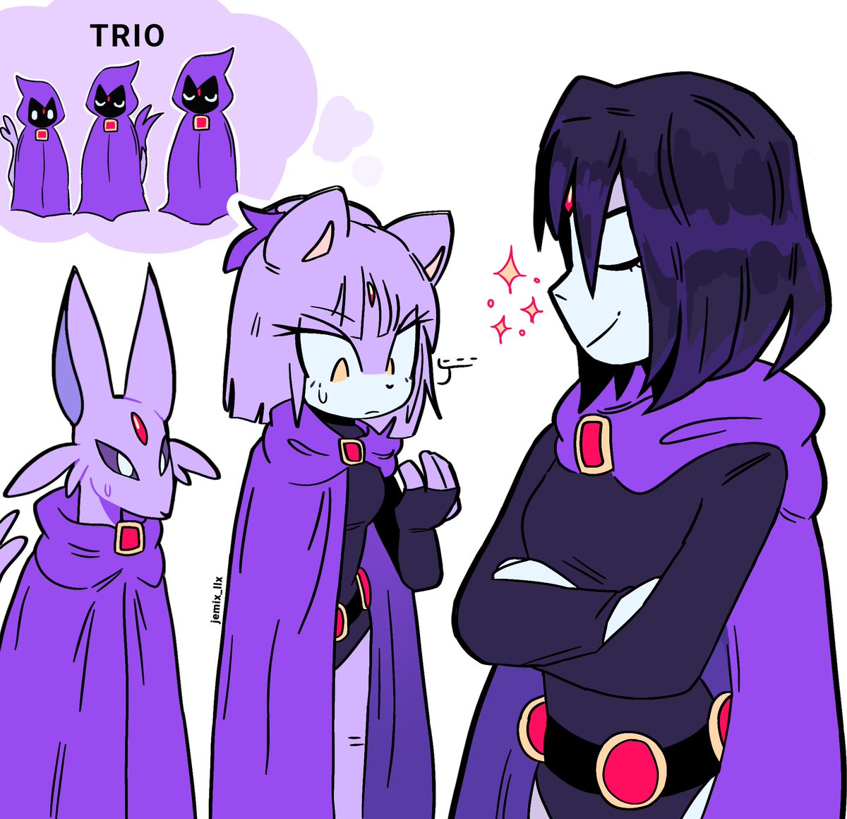jemix_llx's tweet photo. ★Sisters★
#teentitans +#sonicthehedgehog + #Pokémon https://t.co/an5X4JtWoD