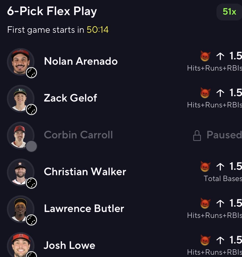 Privateshow95's tweet photo. @Playbook 

Convert into draftkings https://t.co/zOr3HYo2kn