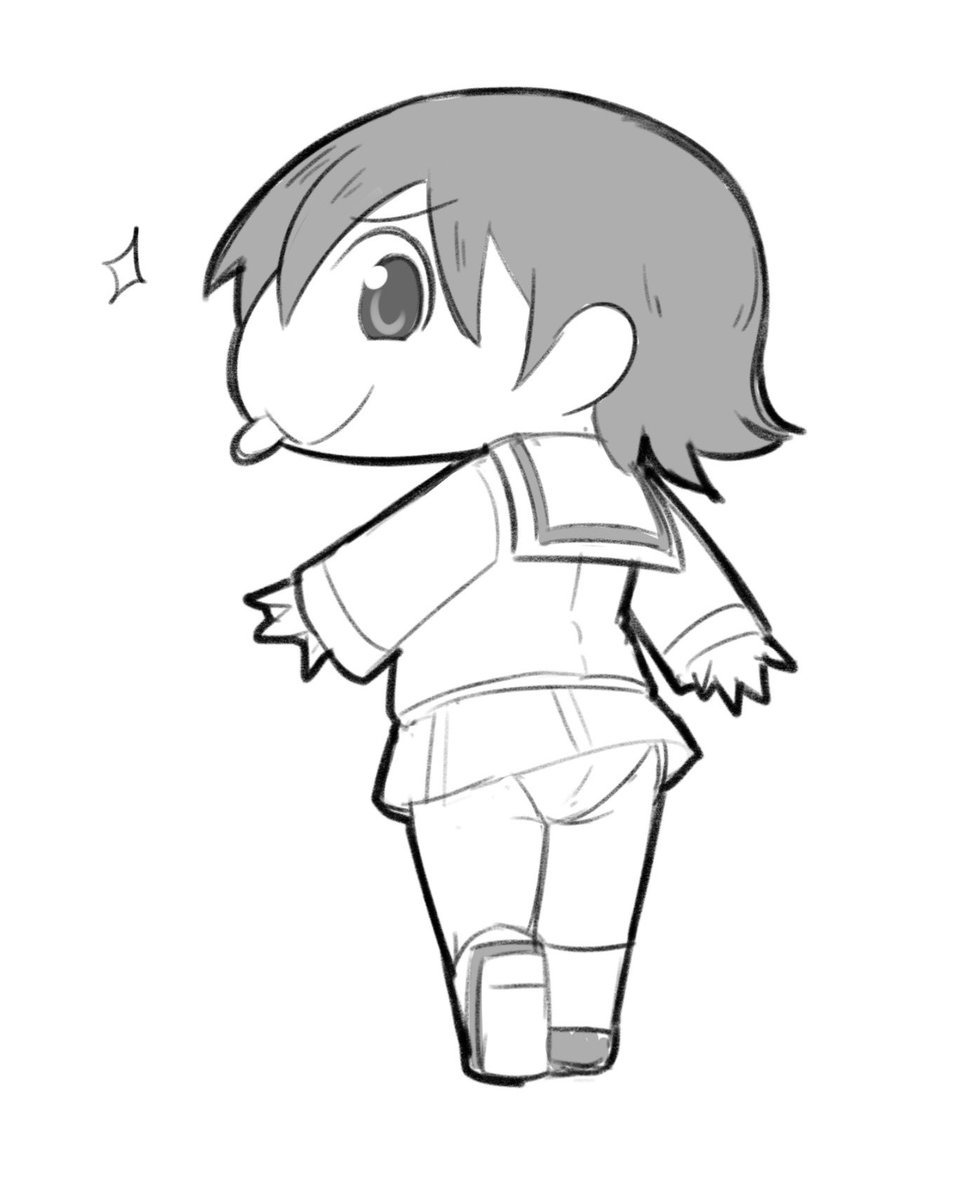 phatzagan's tweet photo. Nichijou chibis https://t.co/VjJ6sevTEJ