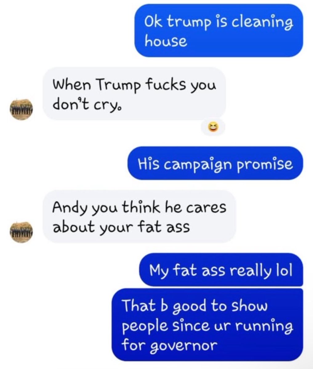 PollTracker2024's tweet photo. #MaineSenate 

Troy Jackson argues with Trump supporter on Facebook 

Jackson: “When Trump fucks you don’t cry… Andy you think he cares about your fat ass?” https://t.co/qz2gPz6Qw7