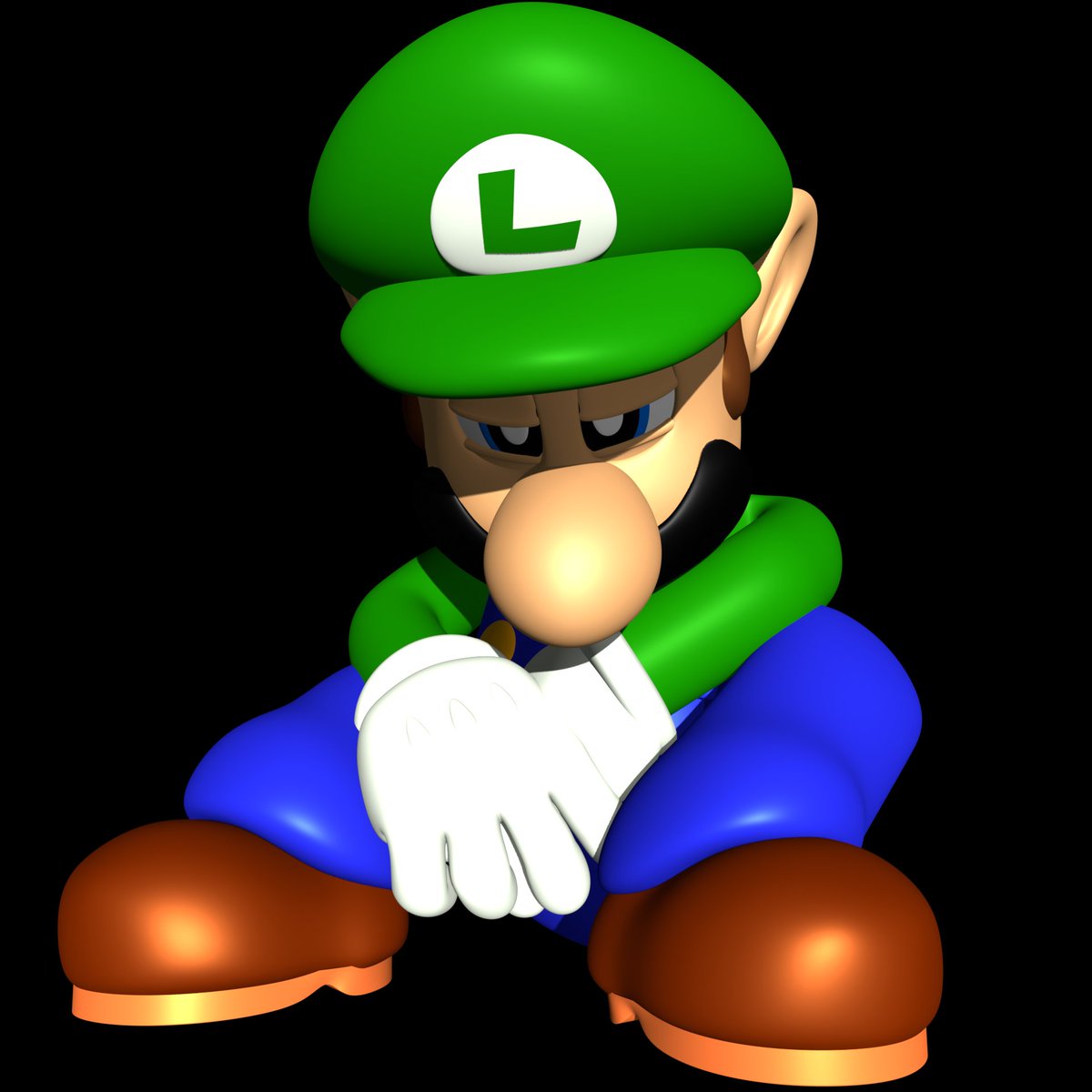 LeoHaha2401's tweet photo. sleepy luigi https://t.co/Tm2kjMUmiq
