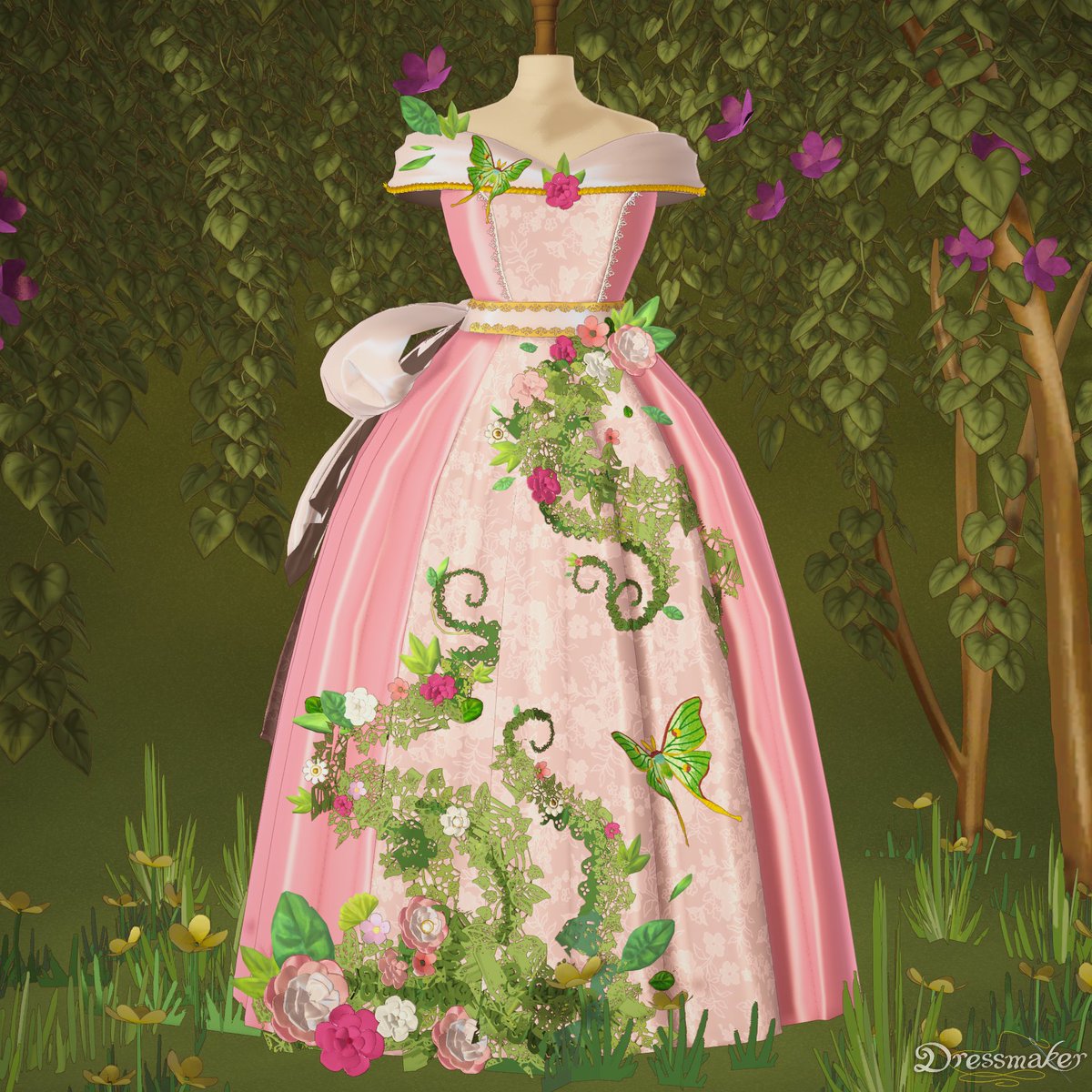 blueberryeevee's tweet photo. im on some buuuullshit in dressmaker rn https://t.co/l7kwOKrtLN
