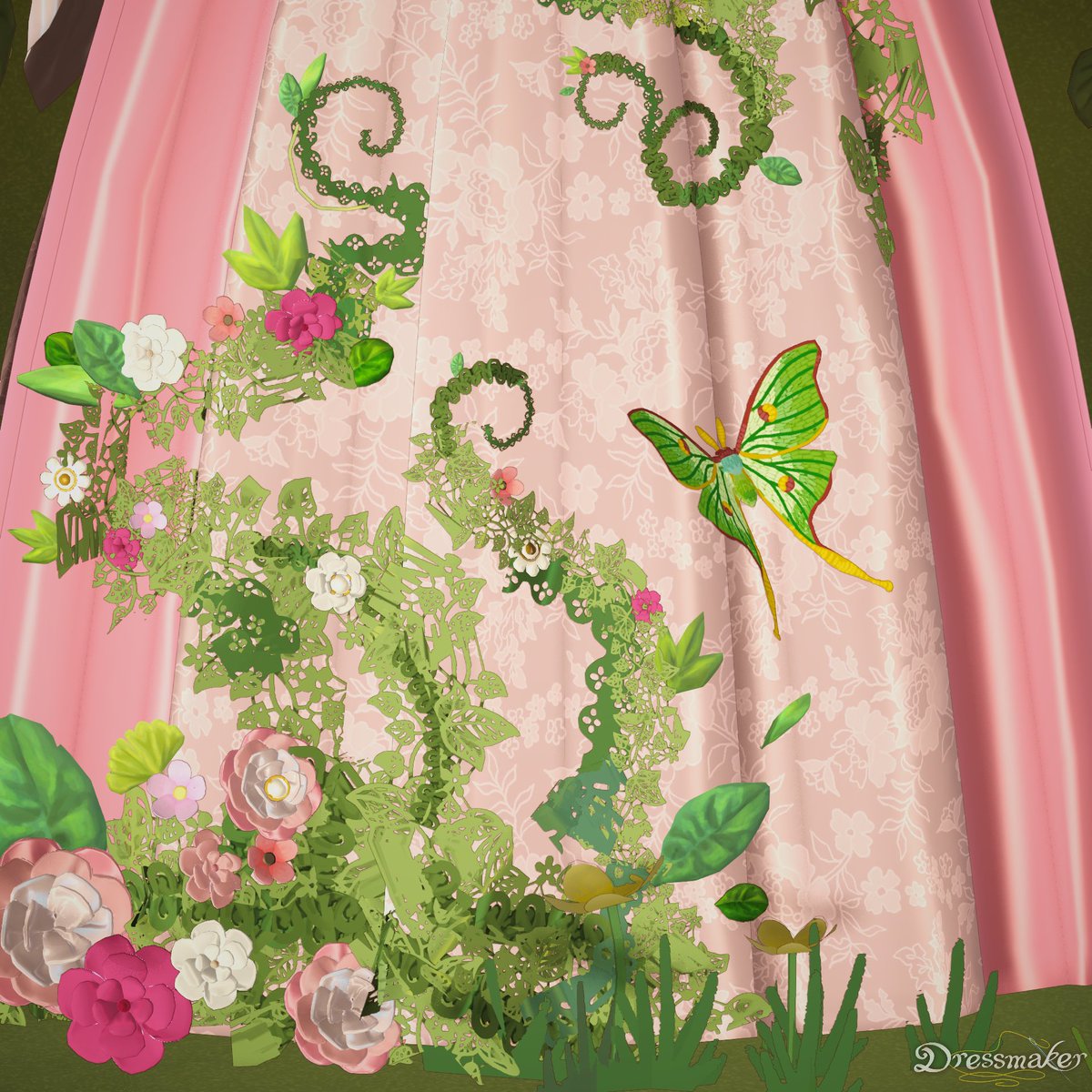 blueberryeevee's tweet photo. im on some buuuullshit in dressmaker rn https://t.co/l7kwOKrtLN