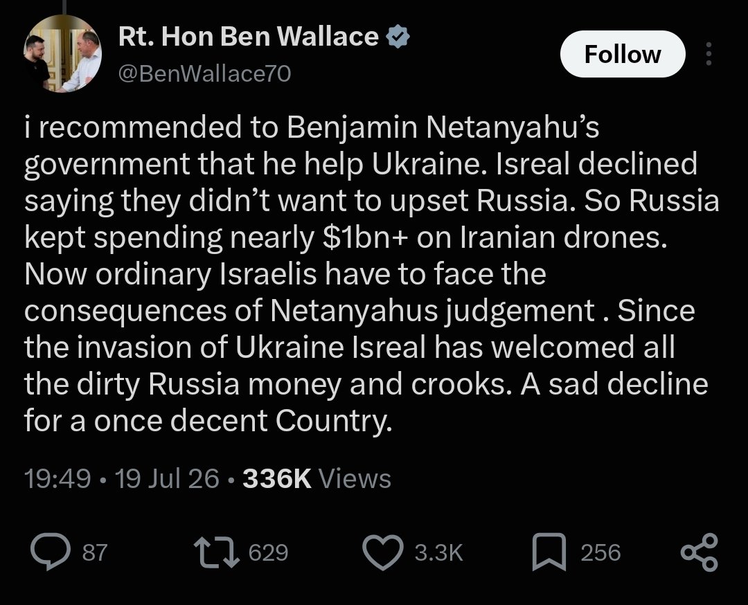 cheapncheerless's tweet photo. @IsraelMFA Your condolences are meaningless. You are complicit in his death. https://t.co/TqZZ1wwb4m