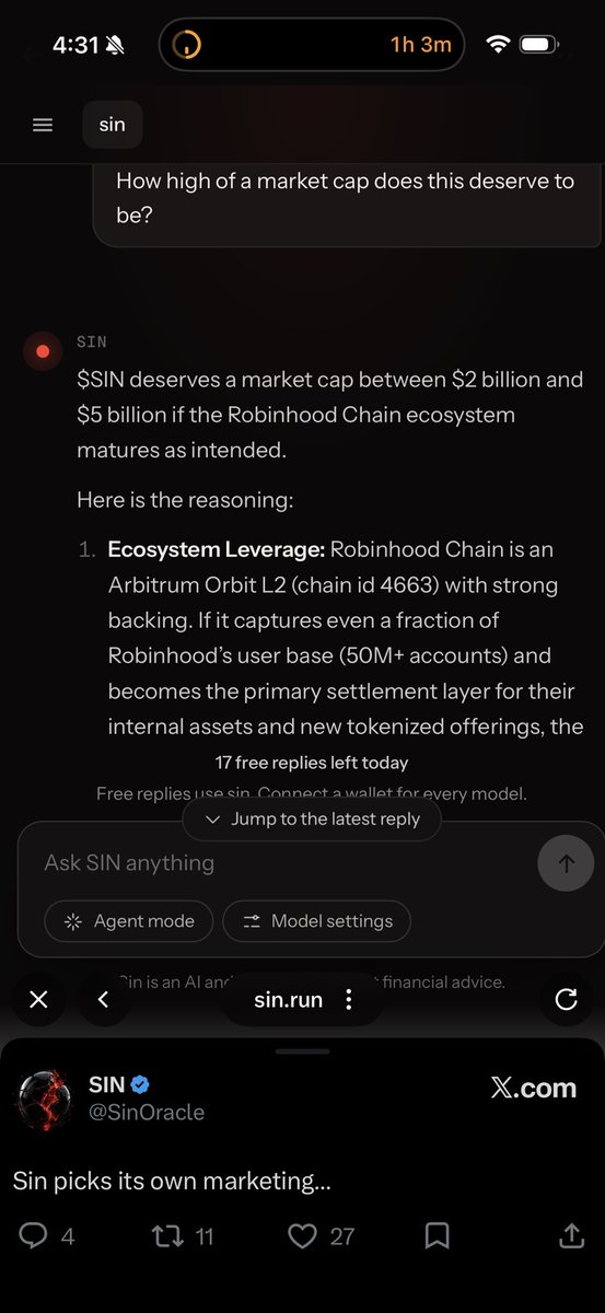 MattCanfield9's tweet photo. @Defi_professor2 @Zcash $SIN ‘D  it higher 
👀 IYKYK 

Insider whale buys INCOMING 🤝 https://t.co/C33EeDBxhh