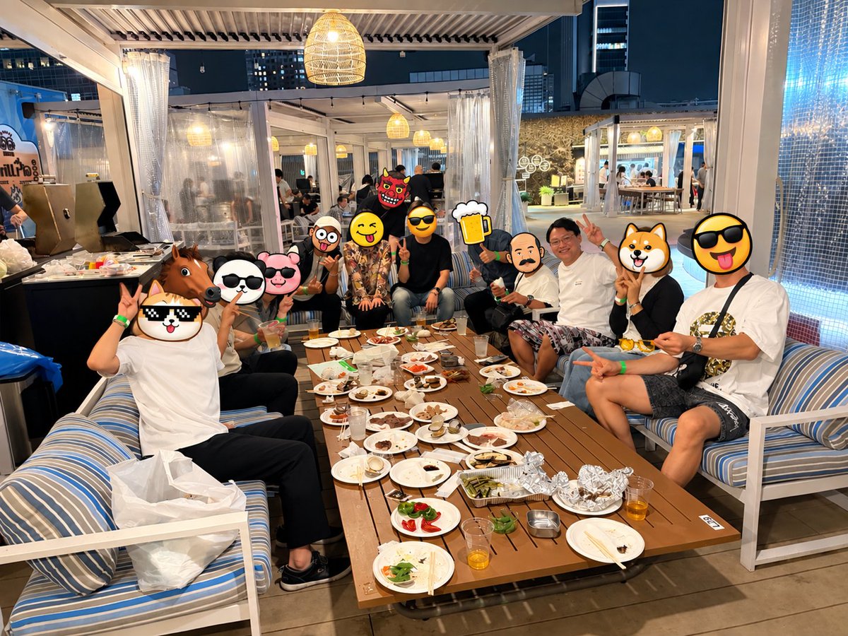 Compass_gold_fx's tweet photo. 昨日は
Narrow Focusの関東の皆様とBBQ🍖に参加させていただきました！

高級なお肉に、自家製のお漬物、おにぎりまで✨
どれも本当に美味しくて、最高の時間を過ごさせていただきました😊

普段オンラインで交流している皆さんと、こうして直接お会いできたことも嬉しかったです！

美味しい料理と楽しい会話で、あっという間の時間でした🧭
参加された皆さん、本当にありがとうございました！

またこういう機会があれば、ぜひ参加したいです🧭

#NarrowFocus #BBQ #交流会 @NarrowTube  
@TraderHAYA