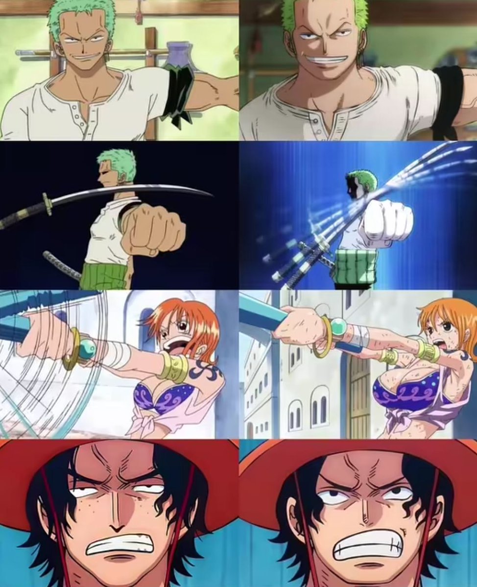 strawhats's tweet photo. Original vs Remake https://t.co/DZaE51hzwf