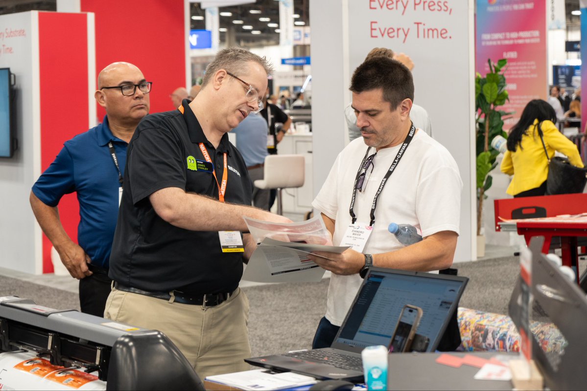 MutohAmerica's tweet photo. Day 3 at PRINTING United is in the books. Thanks to everyone who stopped by Booth C1315, from the New XpertJet                                                                                                                                                                                                                                                                                                                                                                                                                                                                                                                                                                                                                                                                                                                                                                                                                             661UF Pro to our live demos and conversations throughout the show.

Until next time 👋

#PRINTINGUnited #PRINTINGUnited2026 #MUTOH #UVPrinting #WideFormatPrinting #PrintLife #LasVegas