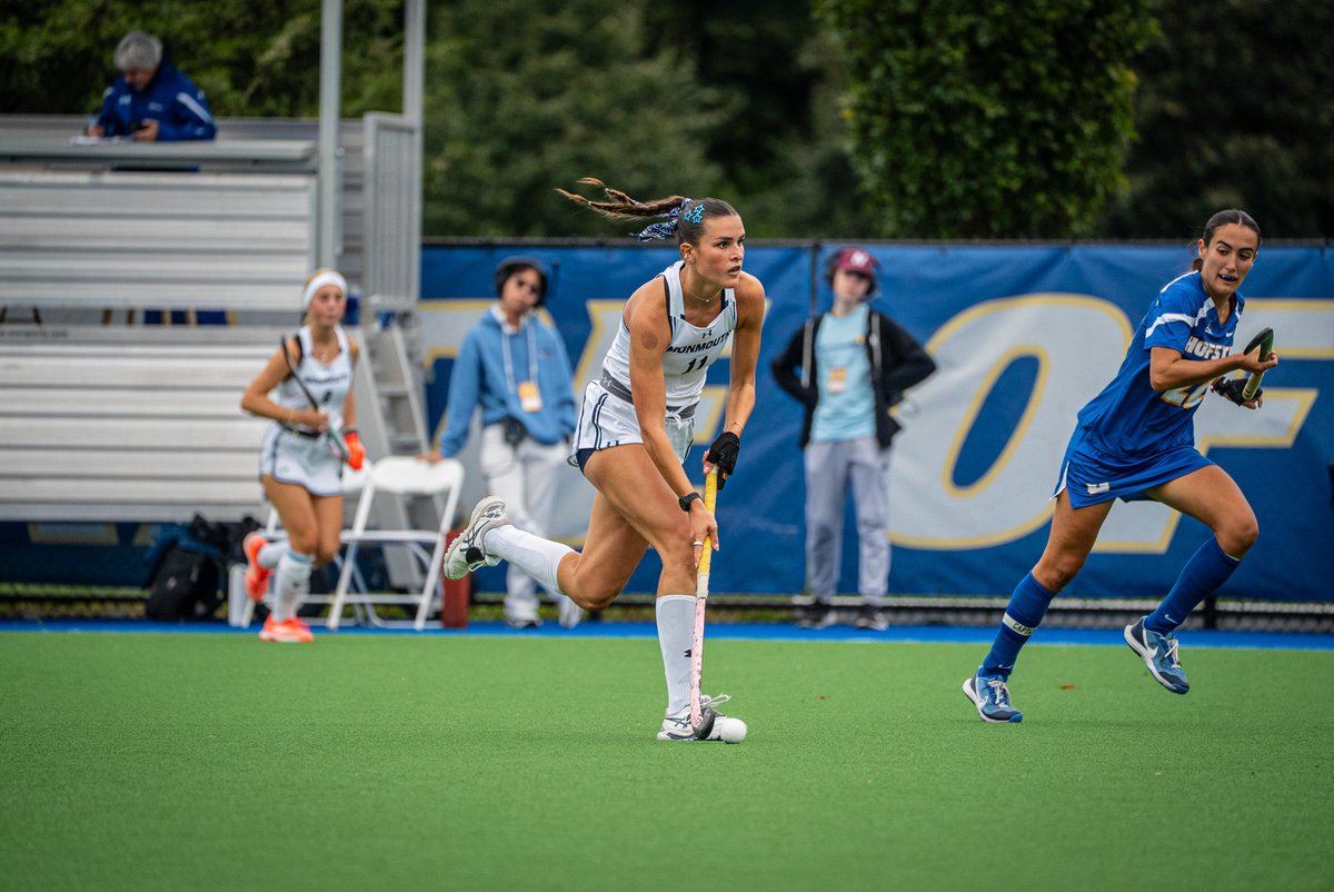 MonmouthFH's tweet photo. Nothing like a road @CAASports shutout on a Friday afternoon 😎

Hawks win sixth straight after beating hosting @HofstraFH1 4-0 Friday 

#FlyHawks #CAAFH #aShoreThing 🌊

🔗: https://t.co/LTRJbs905O https://t.co/dDGueRcnex