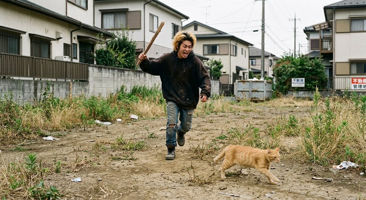 j7zdy4ee9Eichko's tweet photo. バカ息子は、

猫にクロスボウを撃った。
鳥と人にエアガンを撃った。
地域猫のカツヨリ君を棒を持って追いかけていた。

バカ息子の蛮行は、繰り返し目撃されていたのだ。

#動物虐待
#隠蔽工作
#大沢4丁目
#天文台下駐在所
#疑惑警官
#三鷹市
#三鷹警察

#地域老猫タヌちゃん虐殺事件 https://t.co/qeSLajFKgV