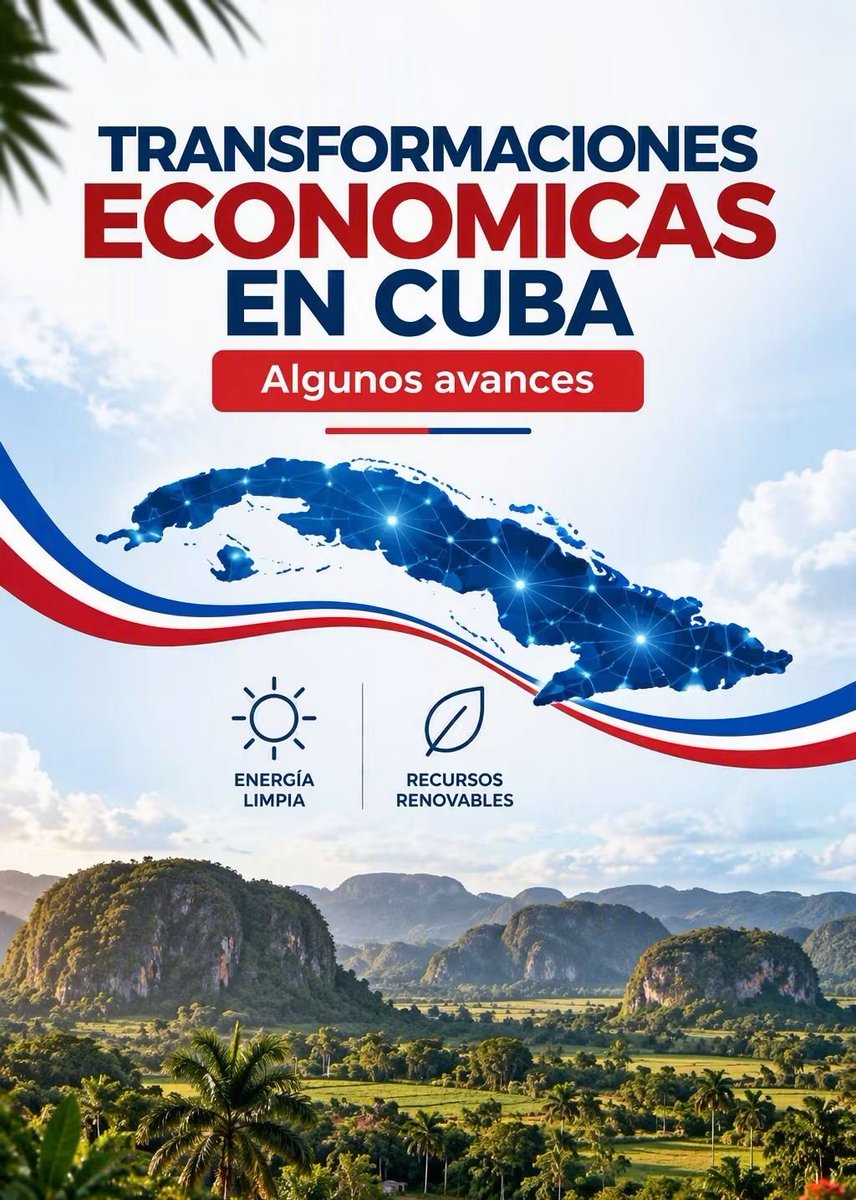 AnaTeresitaGF's tweet photo. Nuestra matriz energética se transforma aceleradamente. Es la mejor respuesta ante el cerco energético que aplica EEUU contra #Cuba de manera cruel y despiadada. 
El sol no se puede bloquear.

#CubaNoEsUnaAmenaza , el Bloqueo Sí https://t.co/cfliA1dXhq