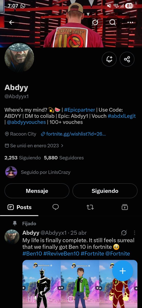FreakFan_'s tweet photo. @Abdyyx1 Donee 🫡🦇 https://t.co/A0A0G1TgCp