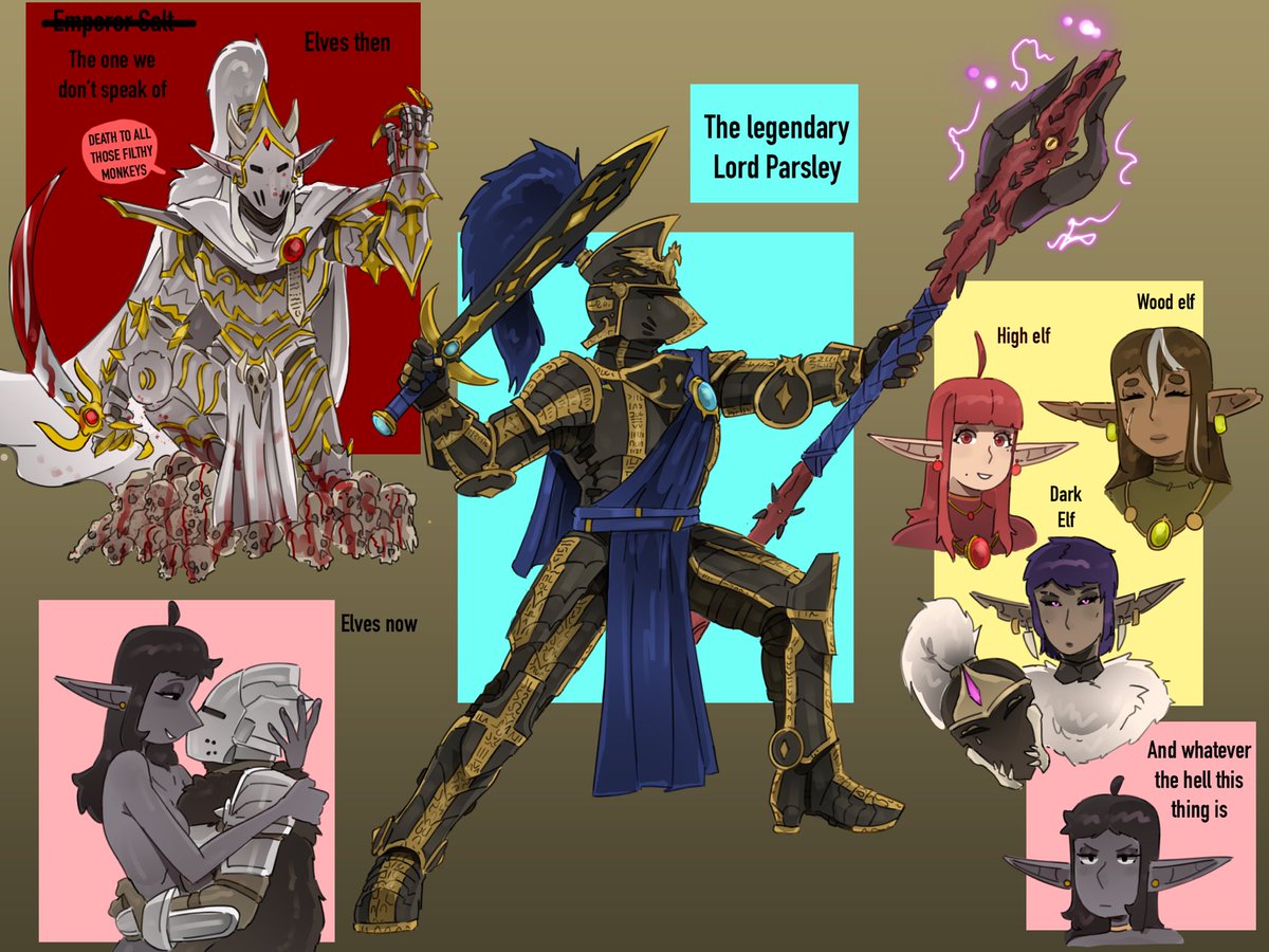 Pinkguy64's tweet photo. Knife ears … I mean elves https://t.co/9FFsOWqiGq