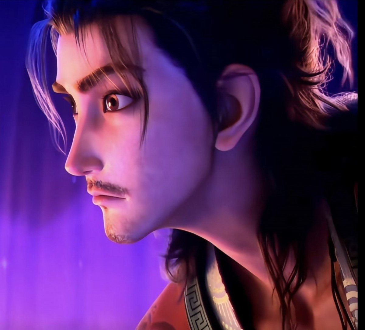 m3owqingx's tweet photo. Zhongli Quan side profile appreciation tweet!<3 

he is so pretty it drives me crazy https://t.co/ZDaGkbzVqt